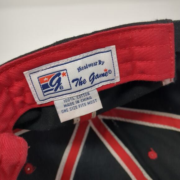 Northern Illinois Slideback Baseball Cap Black One Size Adjustable The Game - Picture 9 of 9